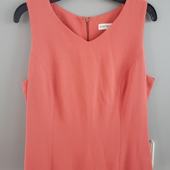 Ann Taylor Salmon Sheath Dress - Picture 3 of 6